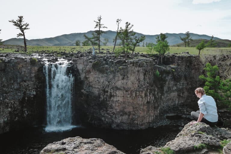 Orkhon Valley Khukree Waterfalls